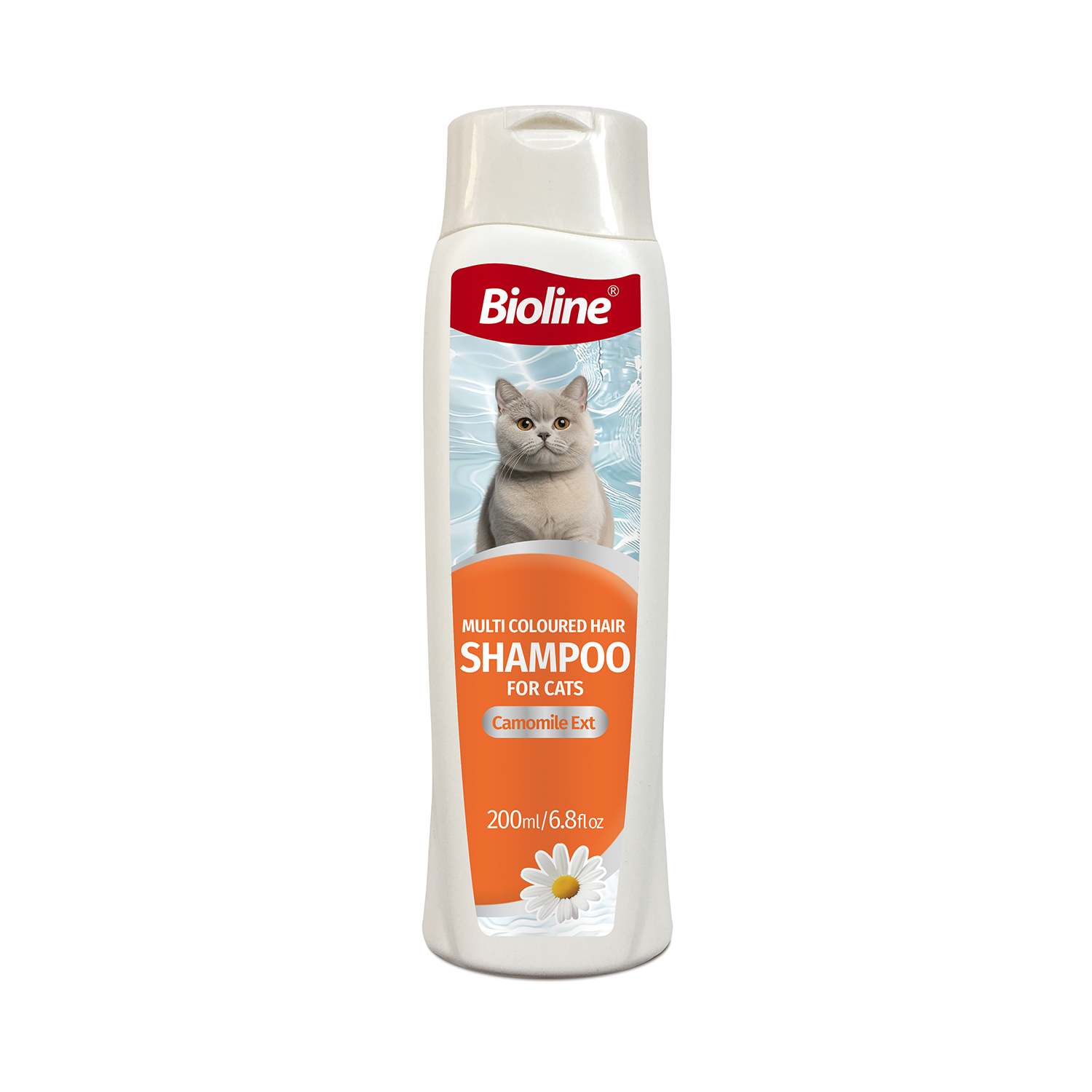 Multi Coloured Hair Shampoo for Cat