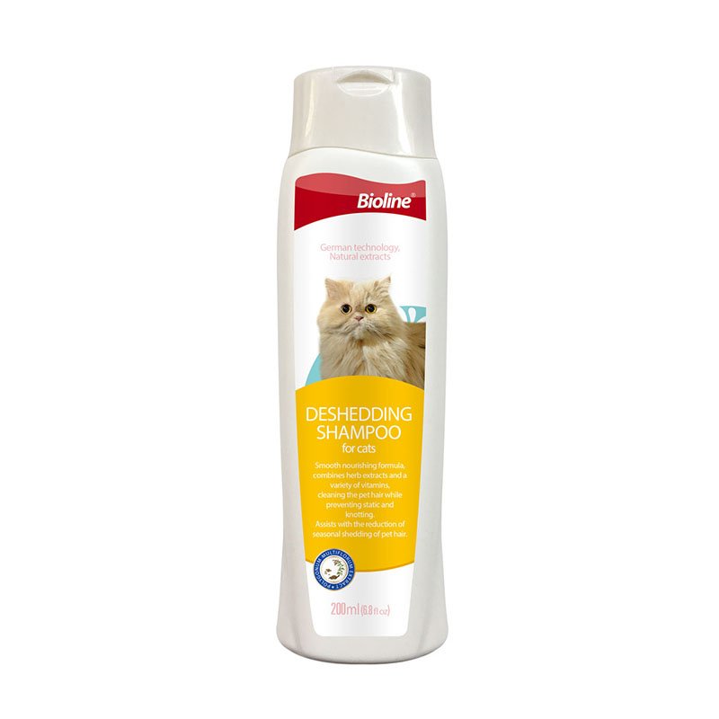 Deshedding Shampoo for Cat Bioline