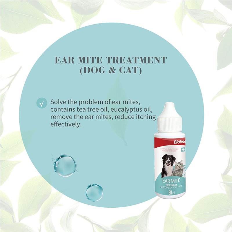 Ear Mite Treatment Dog Cat Bioline