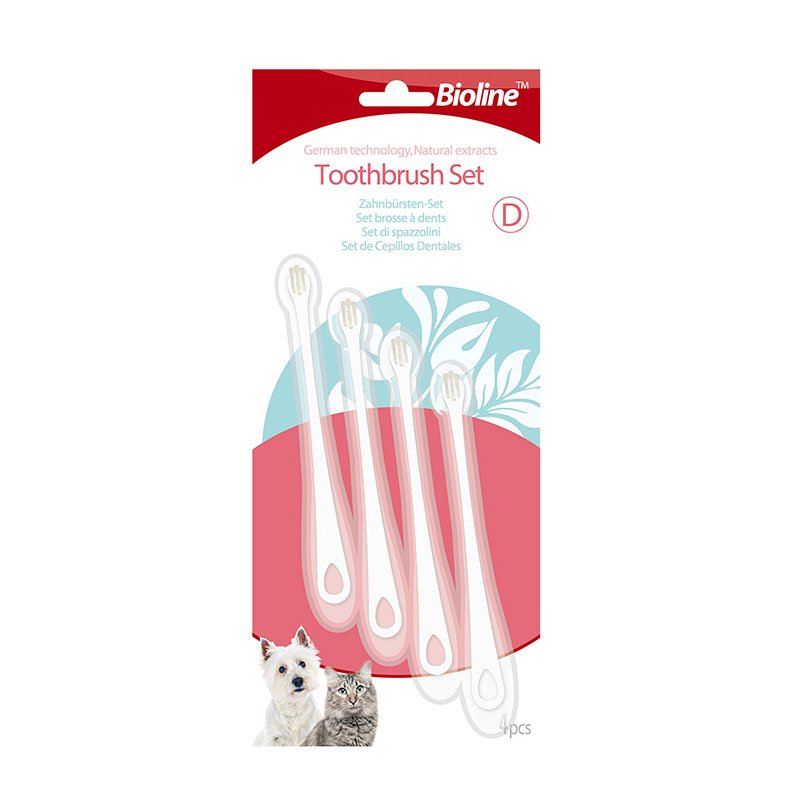 Toothbrush Set for Cat and Puppy