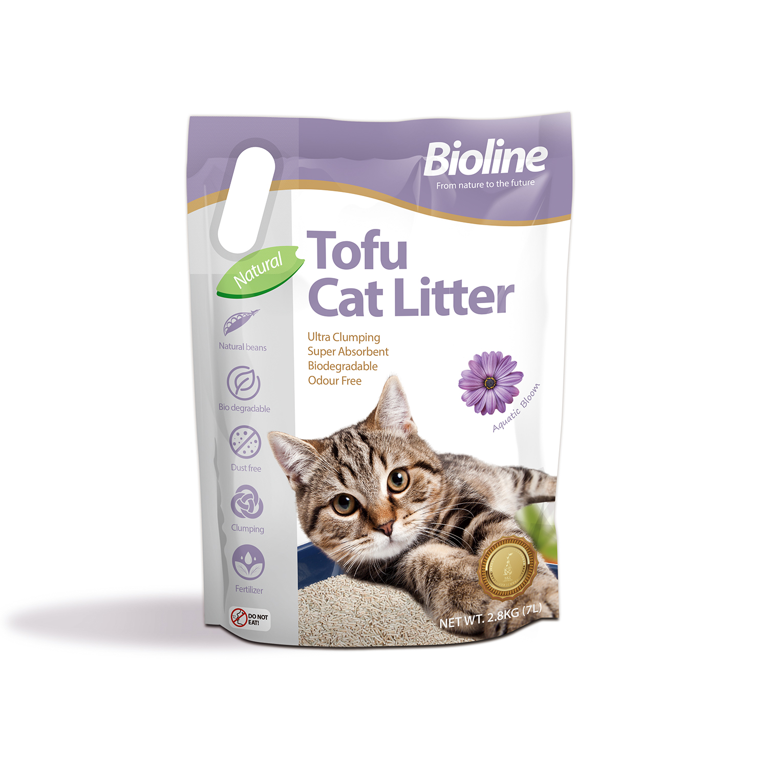 Bioline Tofu Cat Litter Aquatic Bloom
