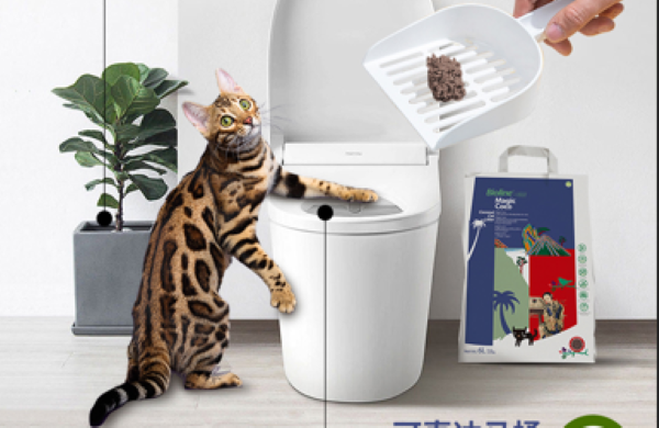 What is the principle of coconut cat litter？
